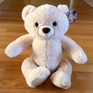 NWT Vermont Teddy Bear 15" Cuddle Chunk Buttercream Color